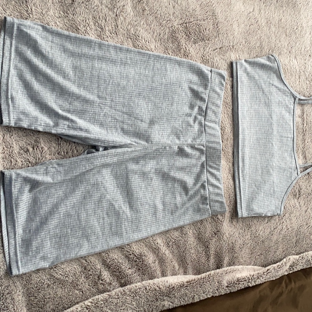Grey colored two piece set